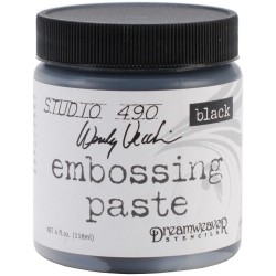 Embossing Paste BLACK by Wendy Vecchi Studio 490